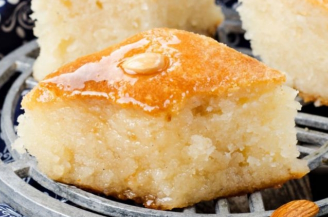 لحلوى-شهية-في-المساء!.-حضّري-البسبوسة-بالعسل