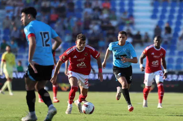 القائم والعارضة خدما لصالح صاحب الأرض.. الأهلي يفشل في فك شفرة غزل المحلة في الدوري