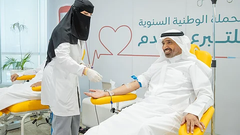 “الراجحي” يشارك في حملة التبرع بالدم استجابةً لمبادرة ولي العهد