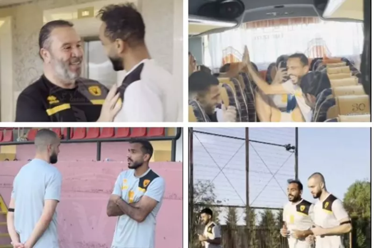 استقبال لمعلول و”وصلة ضحك”.. محمود كهربا يلتحق بمعسكر القادسية في تركيا