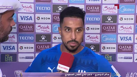 سالم الدوسري بعد ريمونتادا الهلال: ثلاث نقاط مهمة في بداية المشوار الآسيوي سالم الدوسري بعد ريمونتادا الهلال: ثلاث نقاط مهمة في بداية المشوار الآسيوي