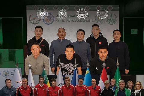 اكتمل وصول المنتخبات المشاركة في بطولة العالم لرياضة الإطفاء والإنقاذ اكتمل وصول المنتخبات المشاركة في بطولة العالم لرياضة الإطفاء والإنقاذ